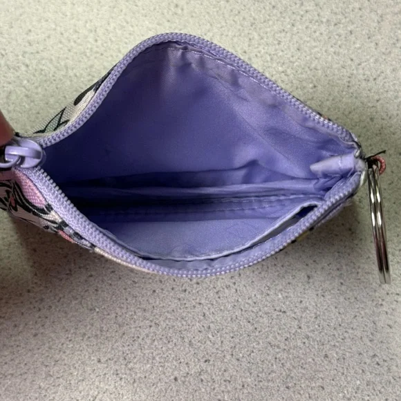Vera Bradley “Maddalena Paisley Soft” Zip ID case.  Very good condition. - Picture 5 of 8